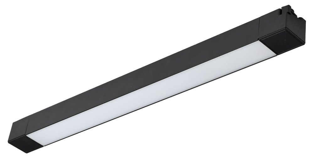 Трековый светильник однофазный 2040-BK черный 20w 4000K